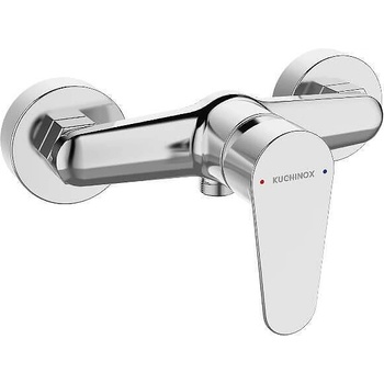 Kuchinox Fresno Стенен едноръкохватков смесител за душ, хром (18286)