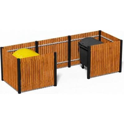 Kontejnerové stání Profi Wood 2 vario