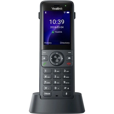 Yealink AX83H Wi FI - Bluetooth, WiFi, 1x RJ-45, 1x 3.5mm Audio, 2.4" 320 x 240 Цветен Дисплей, Черен (AX83H)