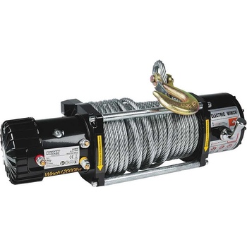 Raider Автолебедка въжена, raider rd-ew12, 12v, 4500w, 5443 кг, 29 м (121612)