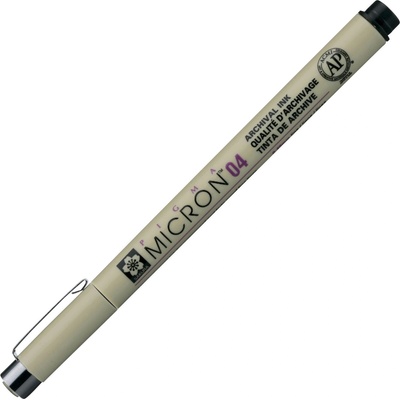Sakura Pigma Micron 04 Техническа химикалка Black 0, 4 mm 1 бр (XSDK0449)