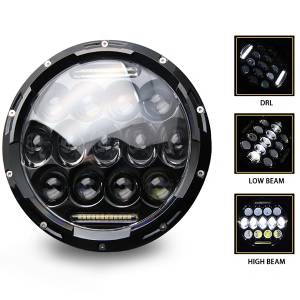  Халоген за мотор, джип 7" led 75w 3398