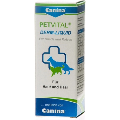 Canina Petvital Derm Liquid 25 ml – Zboží Mobilmania