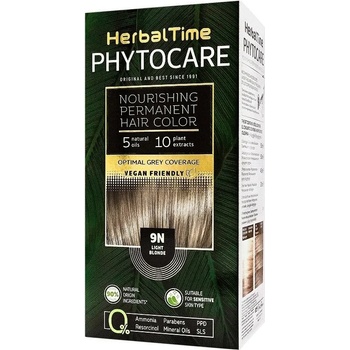 Image 1 of Herbal Time Phytocare Боя за коса, 9N Светло рус