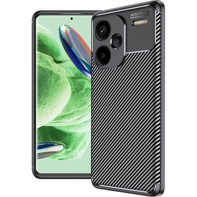Xiaomi Redmi Note 13 Pro Удароустойчив Carbon Fiber Калъф и Протектор