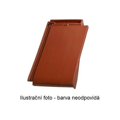 Tondach Figaro/Planoton 11 taška krajová pravá engoba černá