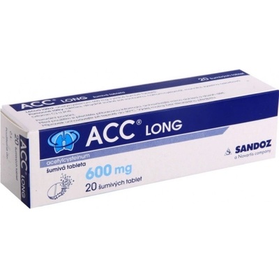 ACC LONG POR 600MG TBL EFF 20