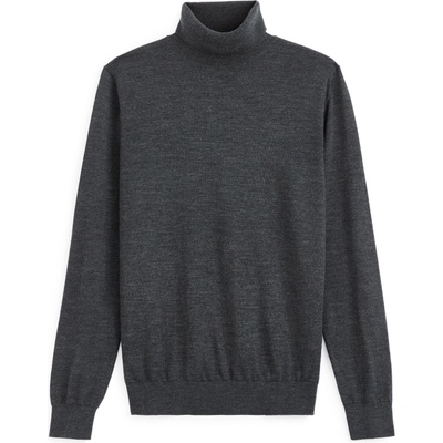 Celio Тъмно сив мъжки основен пуловер с ролетка Celio Menos Celio | Siv | МЪЖЕ | S