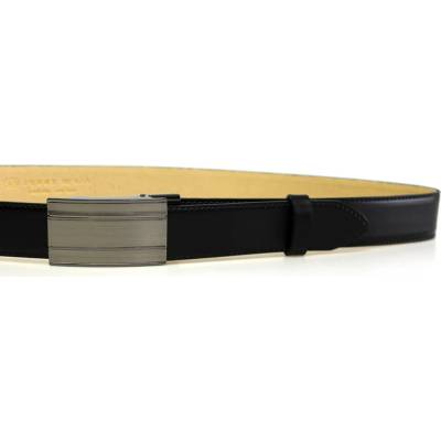Penny Belts pánský kožený opasek 35-020-A14 černý
