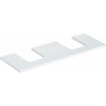 Geberit Плот за мивка Geberit One с двоен изрез 135 см, гланцово бяло (505.276.00.1)