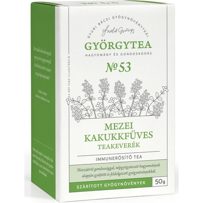 Györgytea No53 Čajová zmes z materinej dúšky na posilnenie imunity 50 g