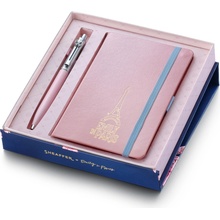 Sheaffer G232151 Sentinel Pink Emily in Paris CT sada kuličkové pero + zápisník linkovaný