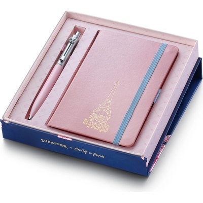Sheaffer G232151 Sentinel Pink Emily in Paris CT sada kuličkové pero + zápisník linkovaný – Zboží Živě