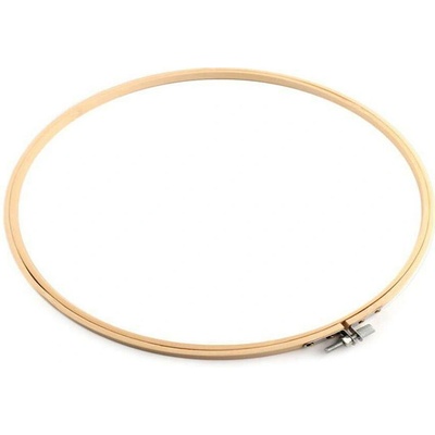 Vyšívací kruh bambusový, velký Ø29 cm bambus světlý