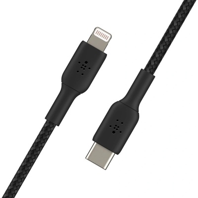 Belkin CAA004bt2MBK USB-C s lightning konektorem, 2m, černý