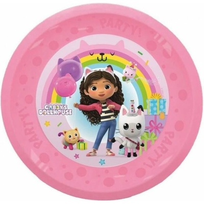 Plastový tanier Gábinin kouzelný domeček Gabby's Dollhouse 21 cm GoDan