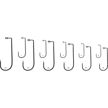 Mistrall jigové háčky Shiro bez nálitku vel.5 10 ks
