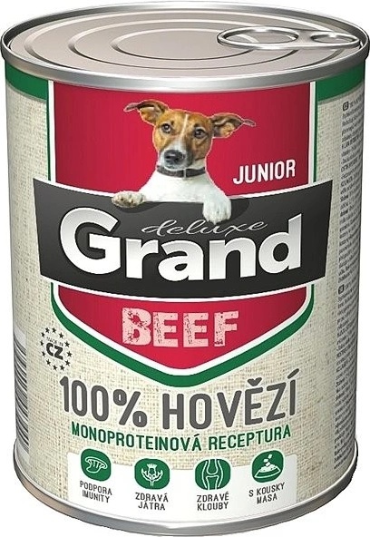Grand Deluxe Junior 100% Hovězí 400 g Grand Deluxe Junior 100% Hovězí 400 g