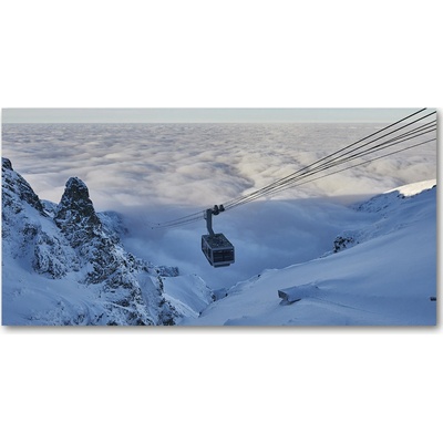 Fotoobraz na skle Kasprov vrch 100x50 cm
