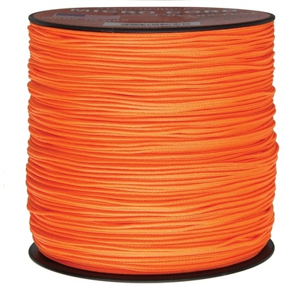 Šnúra MINI PARACORD 1,12mm / 300m NEON ORANGE