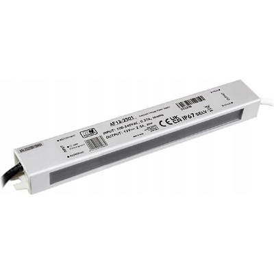 LED zdroj Hermetický MW Power AF12-2501 | 12V 2,5A 30W IP67