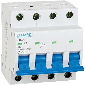 ELMARK АВТОМАТИЧЕН ПРЕДПАЗИТЕЛ c64n 4a 4p 6ka КРИВА b (41804n)