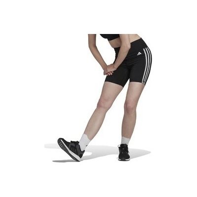 adidas Performance Training Essentials 3-Stripes High-Waisted Short Leggings 4065429445104 čierna