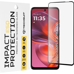 Techsuit Протектор за Motorola Moto G05 / E15 - ESD Glass - Черен