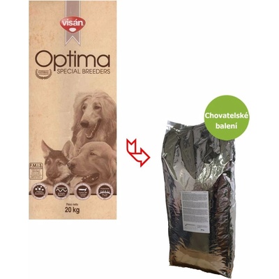 Visán OPTIMA Adult Lamb & Rice 20 kg