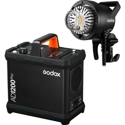 Godox Bateriový generátor se zábleskovou hlavou GODOX AD1200Pro , TTL , HSS , 1200Ws