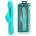 Boss of Toys Pretty Love Kampas Aqua Green 3-in-1 Multi-Function Intimate Device