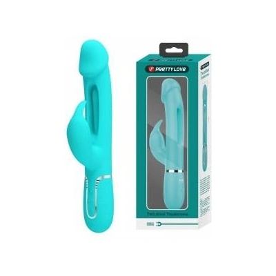 Boss of Toys Pretty Love Kampas Aqua Green 3-in-1 Multi-Function Intimate Device