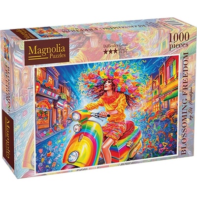 Magnolia Пъзел Magnolia от 1000 части - В разцвета на свободата (8602)