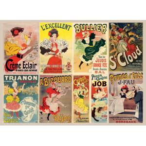 Grafika Art Puzzle - Puzzle Georges Meunier's Posters - 1 500 piese