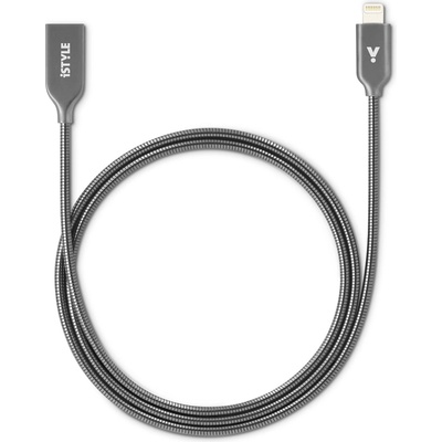 iSTYLE Метален кабел iSTYLE 1.2м - астросиво (K-PL9915111900004)