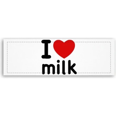 Fotoobraz 150x55 cm panorama I Love milk