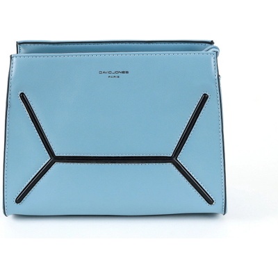 David Jones malá pevná crossbody kabelka 6261-1 modrá