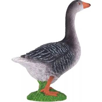 Mojo Моджо: Фигура на животно сива гъска - 8 см (mj381039)