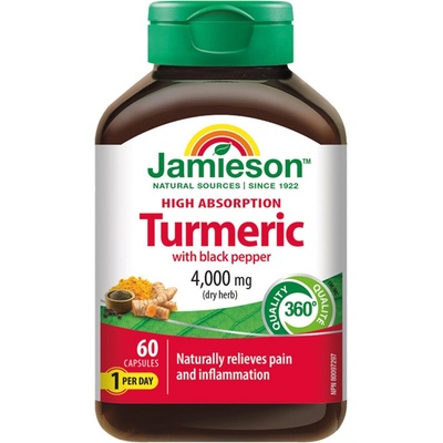 JAMIESON Kurkumin s černým pepřem .60 kapslí