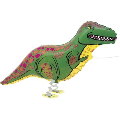 UNIQUE Fóliový balónik nafukovací chodiaci T-Rex 89 cm