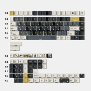 Keychron Капачки за механична клавиатура Keychron - PBT-113 Retro Garage, PBT, Cherry Profile (PBT-113)
