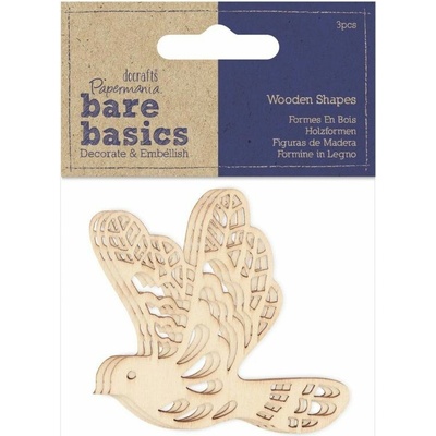 WEST DESIGN PRODUCTS LIMITED West Design Ptáček - dřevěné dekorace 3 ks