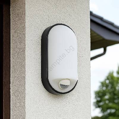 Led външно стенно осветително тяло със сензор за движение led/12/15/18w/230v ip65 (bc0743)