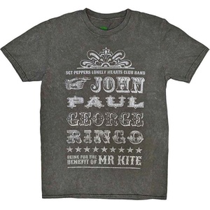 The Beatles Mr Kite Snow Wash (Wash Collection) Charcoal Grey M Риза (BEATSWASH01MC02)