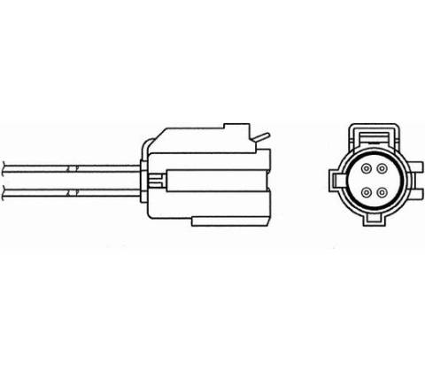 Lambda sonda NGK OZA571-C4