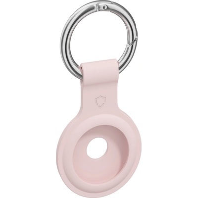 AirTag kľúčenka AlzaGuard Silicone Keychain pre Airtag ružová (AGD-AKS002P)