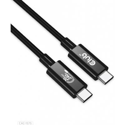 Club3D CAC-1575 USB, USB4 Gen 2x2 USB C, 2m, černý