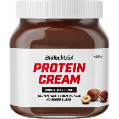 BioTech Protein Cream kakao-lískový ořech 400 g