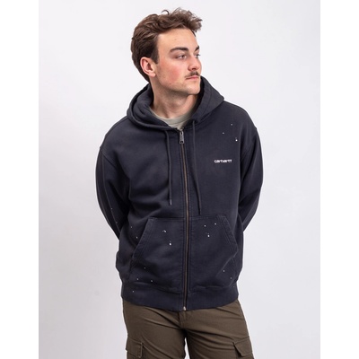 Carhartt WIP Hooded Painter Jacket Black destroy wash