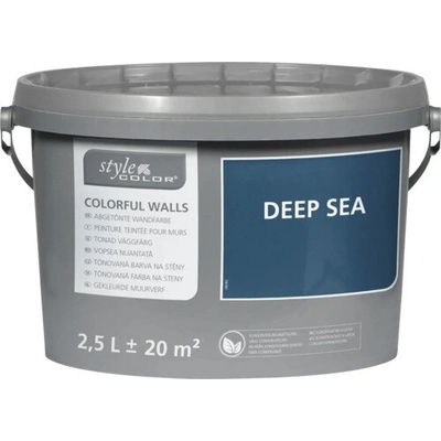 StyleColor Deep Sea 2,5 l modrá